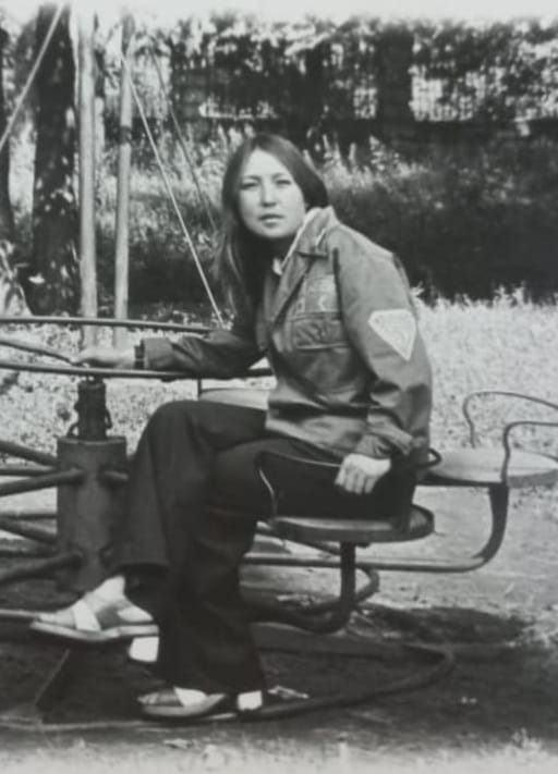 Алия Гумарова – командир ССО «Юность», 1970-е гг.